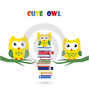 Cute and clever owl