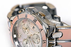 Cute colorful lady wristwatch