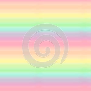 Cute colorful pastel rainbow seamless pattern background illustration