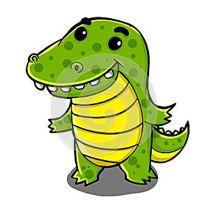 Cute crocodile