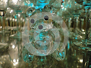 Cute crystal bear