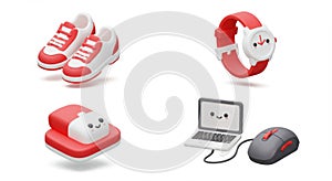 Cute 3D Rendered Objects