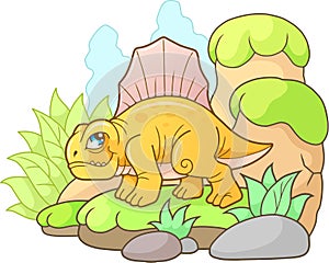 Cute Dimetrodon, funny image
