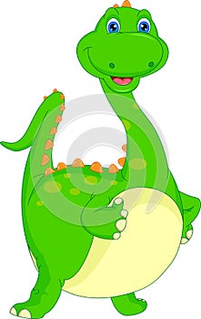 Cute dinosaur cartoon