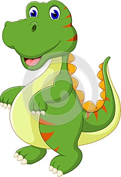 Cute dinosaur cartoon