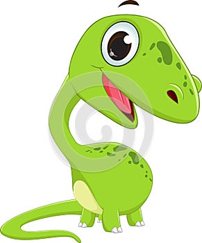 Cute dinosaur cartoon