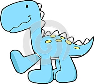 Cute Dinosaur Vector
