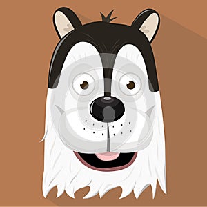 Cute Dog - Vector