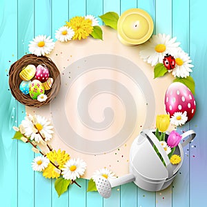 Cute Easter background