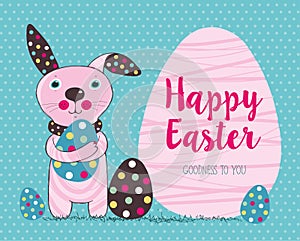 Cute Easter bunnie