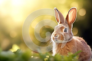 Cute easter rabbit