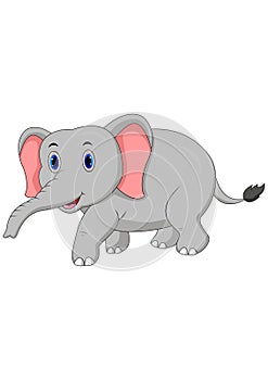 Cute elephant cartoon