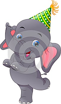 Cute elephant cartoon