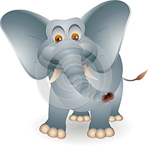 Cute elephant cartoon