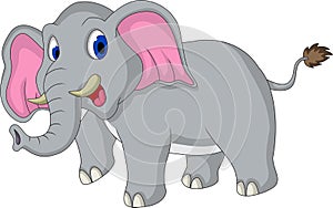 Cute elephant cartoon