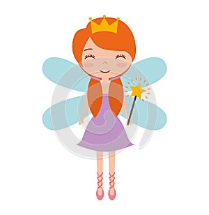 Cute Fairy Godmother character