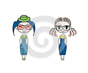 Cute fashion girls