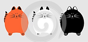 Cute fat cats - cdr format