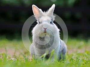 Cute Fluffy Rabbit