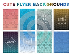 Cute Flyer Backgrounds.