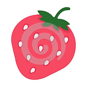 Cute fruit straberry