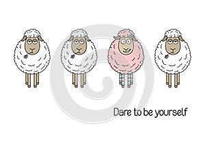 Dare to be yourself photo