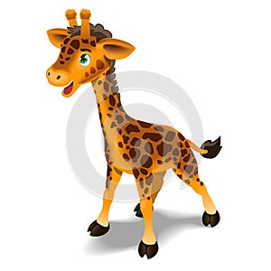 Cute Giraffe Illustration