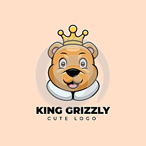 cute grizzly king