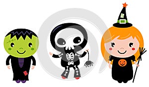 Cute halloween Kids