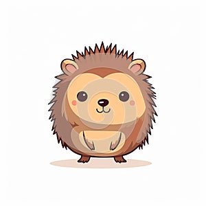 Cute Hedgehog Illustration: Detailed Character Design By Ben Wooten photo
