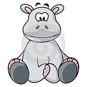 Cute Hippo