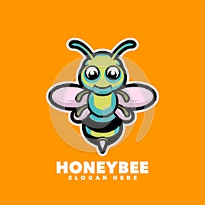 Cute honeybe cartoon