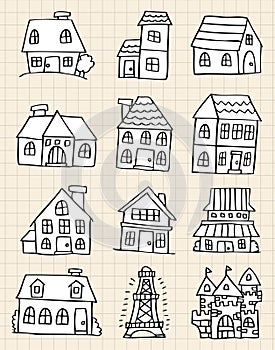 Cute house draw