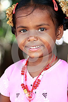 Cute Indian Village Girl