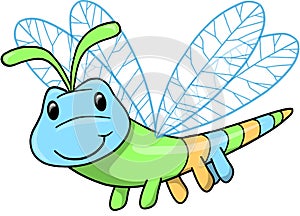 Cute Insect Vector Illustration