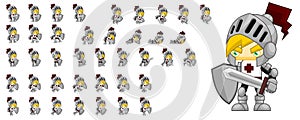 Cute Knight Character Sprites