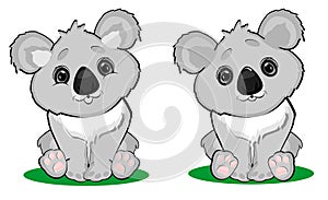 Cute koala cartoon