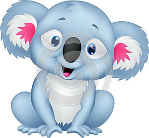 Cute koala cartoon