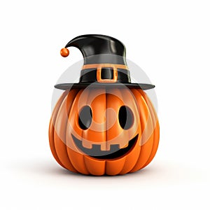 Cute Kwanzaa Jackolantern 3d Render With Doctor Hat