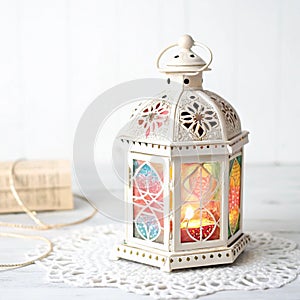 Cute Lantern on transparent background
