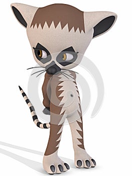 Cute Lemur - Toon Figure