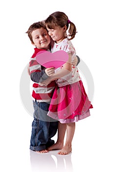 Valentine's children photo