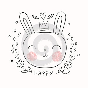 Cute Little Easter Bunny