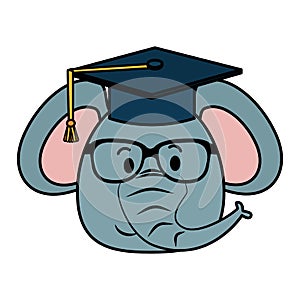 Cute little elephant character