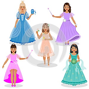 Cute Little Fairies and Princesses