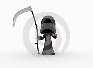 Cute little grim reaper photo