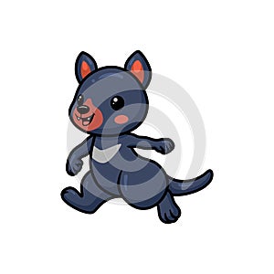 Cute little tasmanian devil cartoon