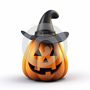 Cute Martin Luther King Jr. Day Jackolantern With Wizard Hat