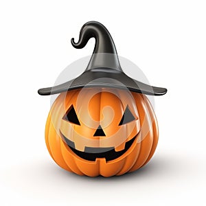 Cute Martin Luther King Jr. Day Jackolantern With Wizard Hat