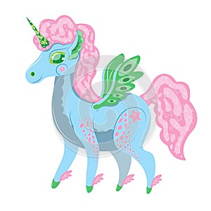 Cute mint alicorn